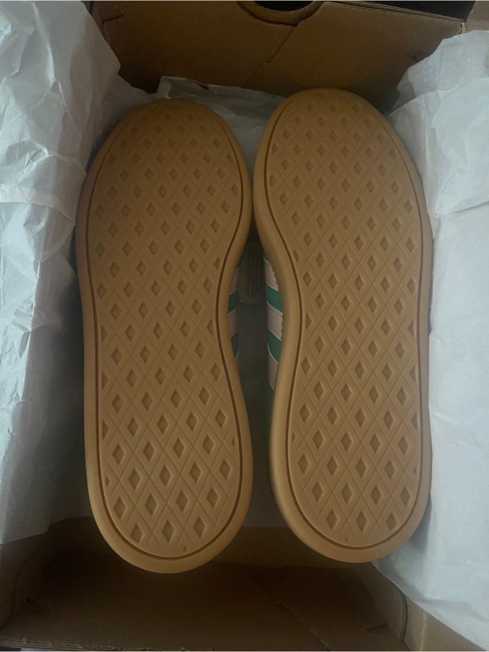 adidas Kids BREAKNET SLEEK J Teal Suede Sneaker with Pink Stripes - Picture 7 of 9